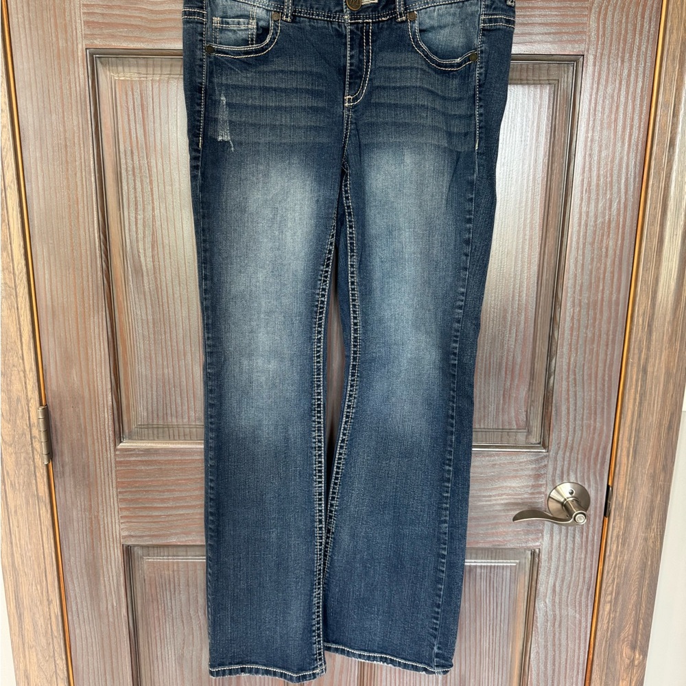 Maurices Dark Wash Straight Leg Jeans